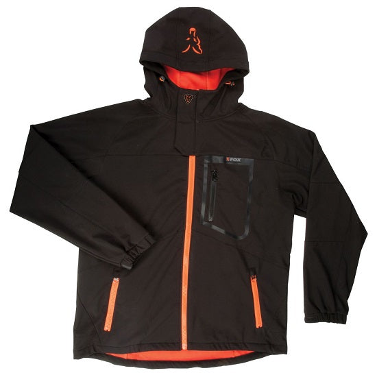 JACHETA FOX SOFTSHELL JACKET BLACK ORANGE XXL