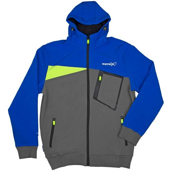 JACHETA MATRIX SOFT SHELL BLUE GREY XL