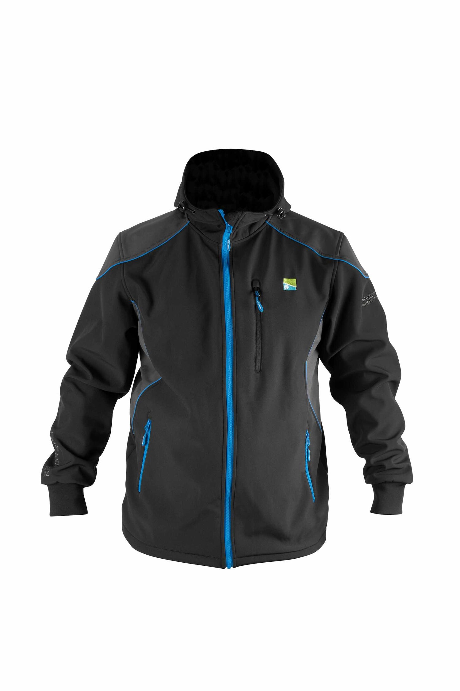 JACHETA PRESTON SOFT SHELL JACKET BLUE BLACK L