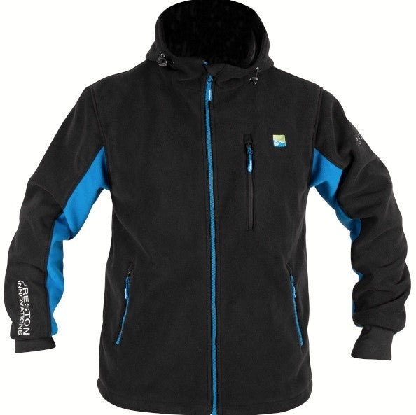 JACHETA PRESTON WINDPROOF FLEECE JACKET BLUE BLACK XXXL