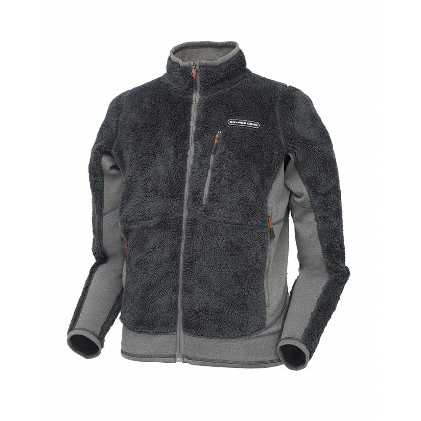JACHETA SAVAGE HIGH LOFT FLEECE GRI MARIMEA XXL