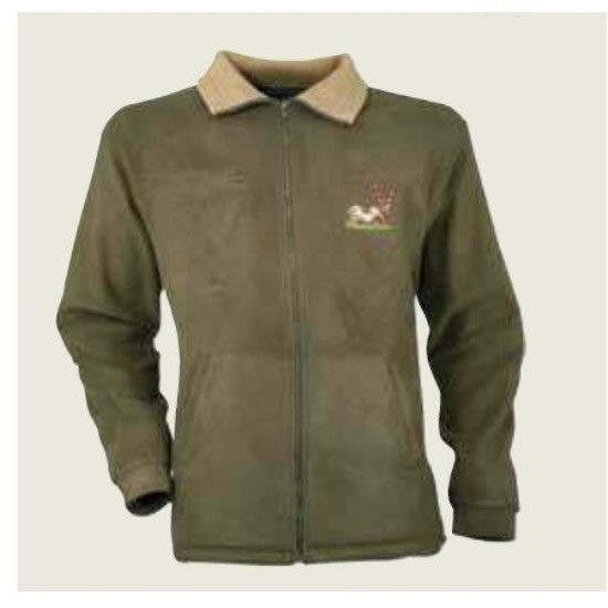 JACHETA TREESCO FLEECE CU BRODERIE XL