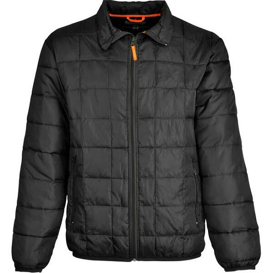 JACHETA TREESCO MATLASATA NOIR MARIME 2XL