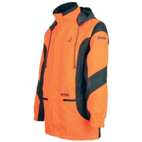 JACHETA TREESCO STRONGER KAKI/ORANGE IMPERMEABILA XXXL