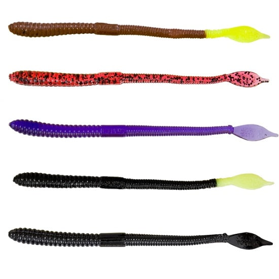 JELLY WORM MANN S PUMPKINSEED/CHARTTAIL 6