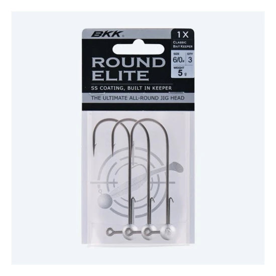 Jig Bkk Round Elite-classic Bait Keeper 5gr Nr.6/0 3buc/plic