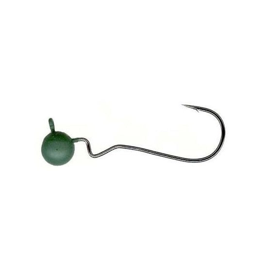 JIG GAMAKATSU SKIP GAP SHAKY VERDE NR.4/0/5,2G 4BUC/PL