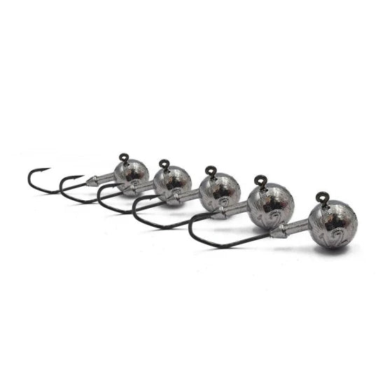 Jig Head Filfishing Cu Carlig Vmc Black Nickel 2/0 8gr 5buc/plic