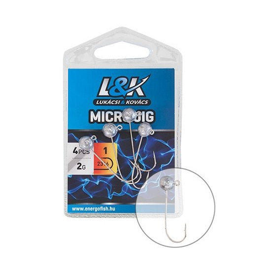 JIG L and K MICRO 2316 NR.1/0 2g 4buc/plic