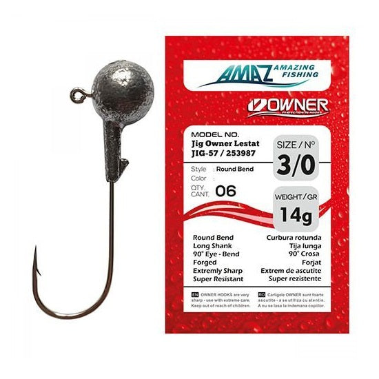 JIG Owner Lestat No.3/0 4gr Jig-57 253987 White