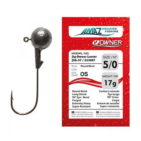 JIG Owner Lestat No.5/0 7gr Jig-57 253987 White