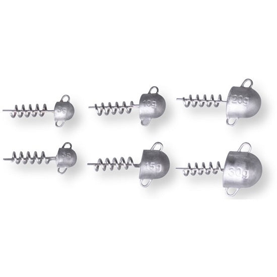 JIG SAVAGE CORK SCREW HEADS 10G, 3BUC/PAC