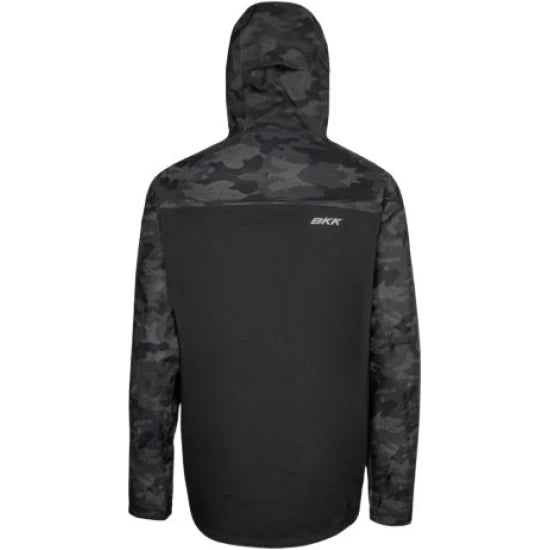 Jacheta Bkk Heavy Rain Jacket Black Camo, Masura S