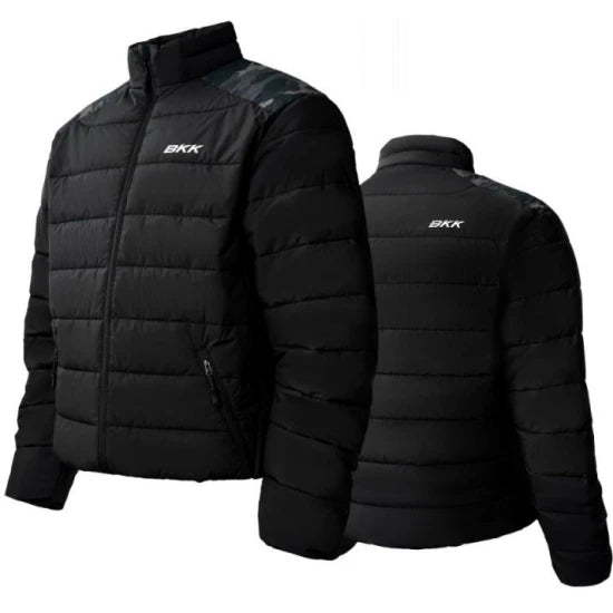 Jacheta Bkk Quilted Jacket, Black Camo, Marimea M