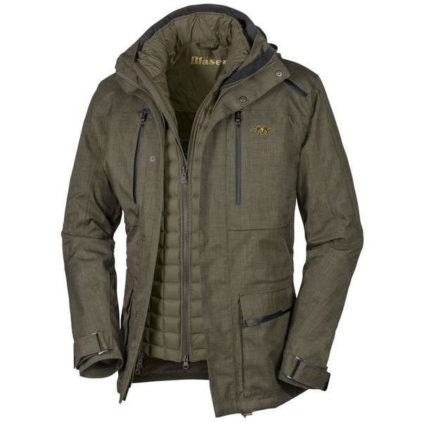 Jacheta Blaser Hybrid 2in1 Moss Melange Masura XXXL