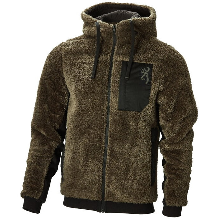 Jacheta Browning Fleece Sanpshot Sherpa, Green, Marime S