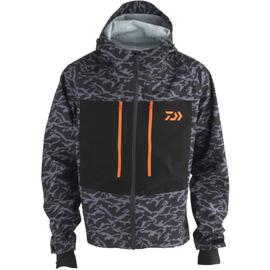Jacheta Daiwa D-vec Wading Grey-camo, Marime L