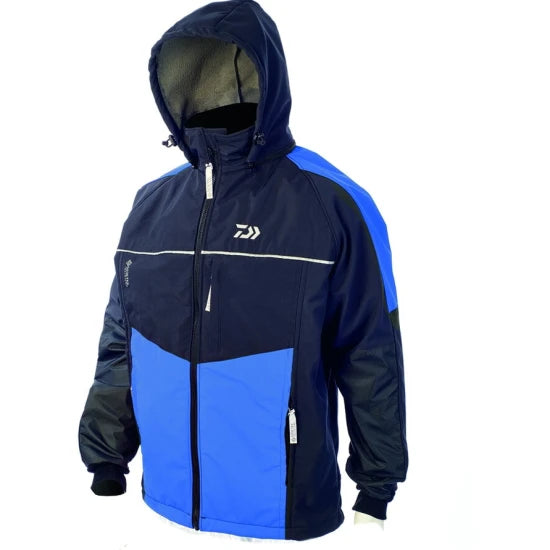 Jacheta Daiwa Infinium Gore-tex Soft Shell, Black / Blue, Marime M
