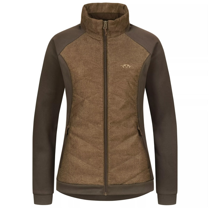 Jacheta Dama Blaser Kora Fleece, Dark Brown, Marime 38