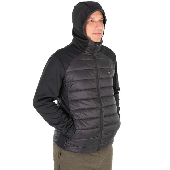 Jacheta Fox Collection Hybrid Jacket, Black / Orange, Marime L