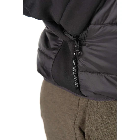 Jacheta Fox Collection Hybrid Jacket, Black / Orange, Marime M
