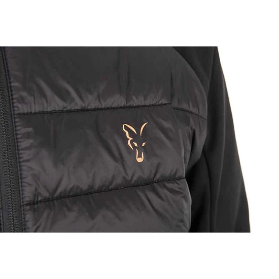 Jacheta Fox Collection Hybrid Jacket, Black / Orange, Marime S