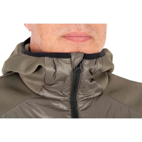 Jacheta Fox Collection Hybrid Jacket, Green / Black, Marime M