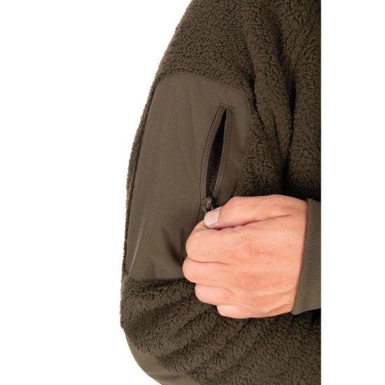 Jacheta Fox Sherpa Hybrid Jacket, Olive, Marime 3xl