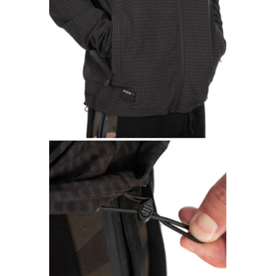 Jacheta Fox Black Premium Mid Layer Jacket, Marime Xl