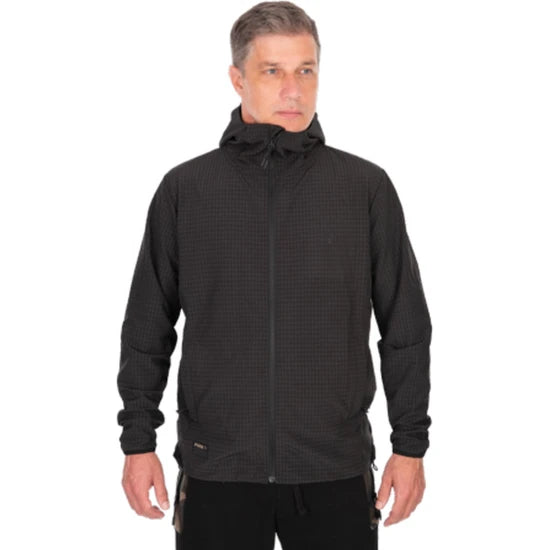 Jacheta Fox Black Premium Mid Layer Jacket, Marime Xl