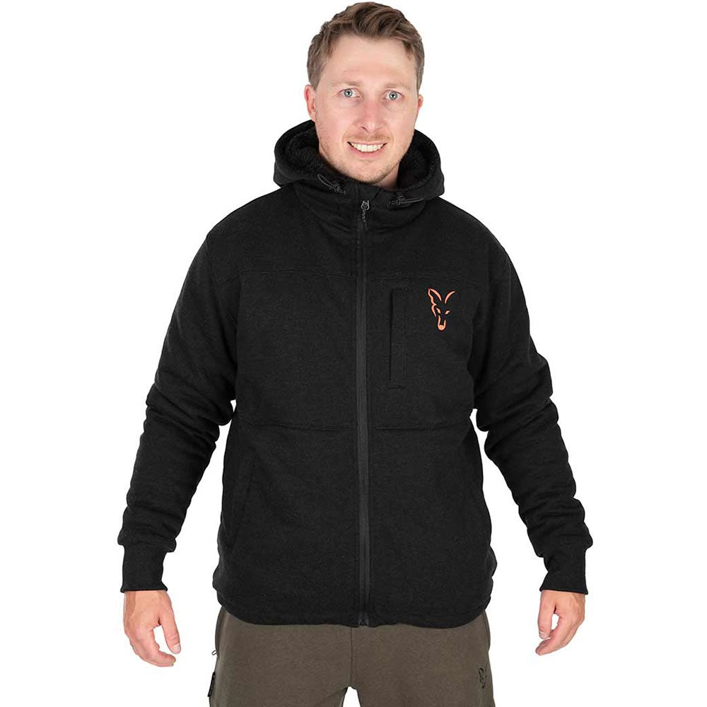 Jacheta Fox Collection Sherpa Jkt Black &amp; Orange, Marime XL