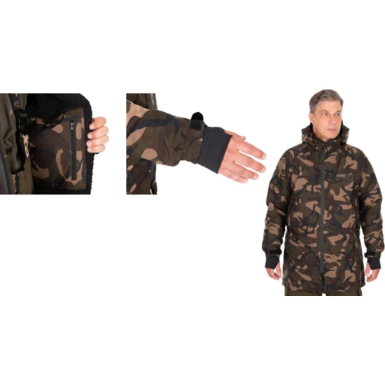 Jacheta Fox Sherpa Tec 3/4 Jacket Ltd, Camo, Marimea S