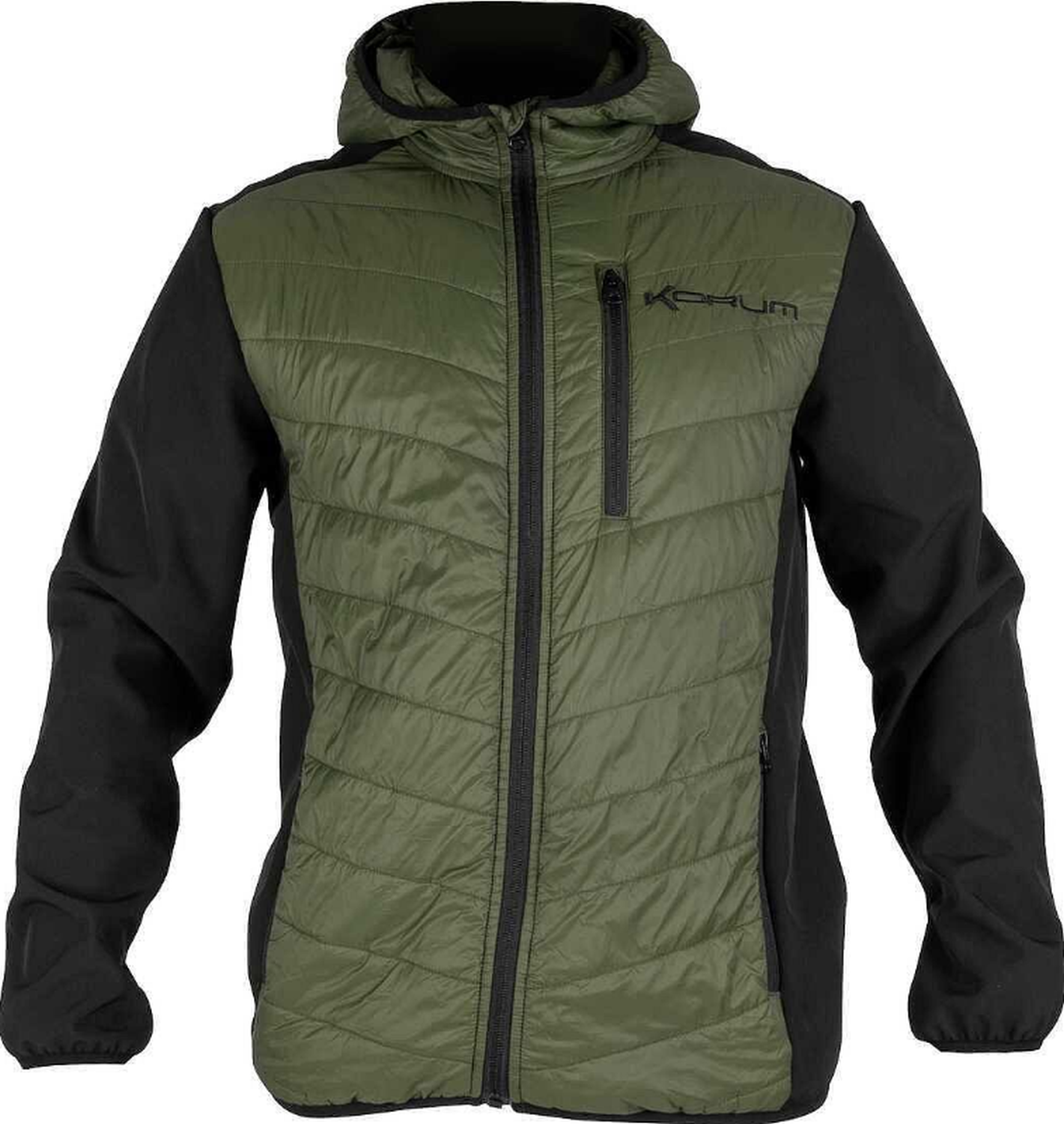 Jacheta Korum Thermashell Jacket, Green-Black, Marimea M