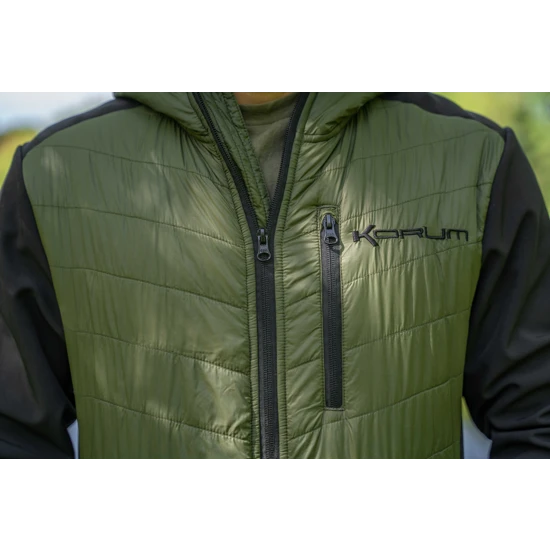 Jacheta Korum Thermashell Jacket, Green-black, Marimea S