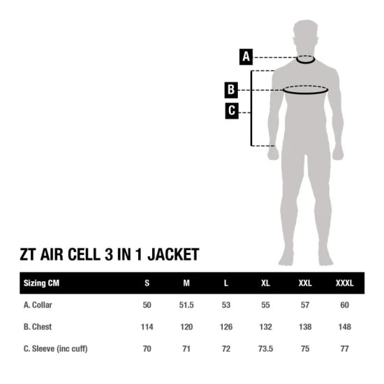 Jacheta Nash Zt Air Cell 3 In 1 Jacket, Marime M
