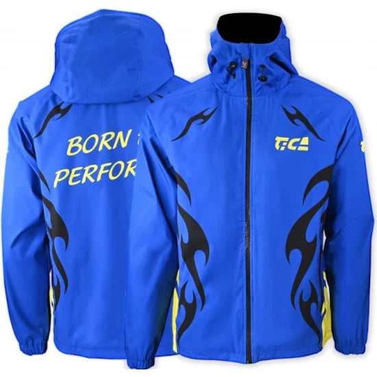 Jacheta Tica Cu Gluga, Blue, Marimea Xxl