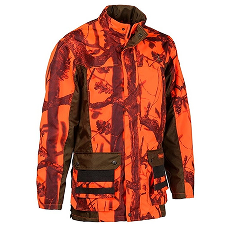 Jacheta Treesco Percussion Renfort Ripstop Camo Blaze, Marime 2XL