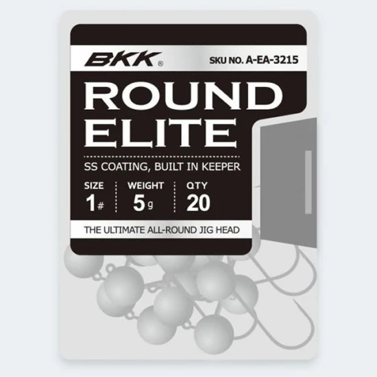 Jig Bkk Round Elite-classic Bait Keeper, 10g, Nr.1, 20buc/cutie