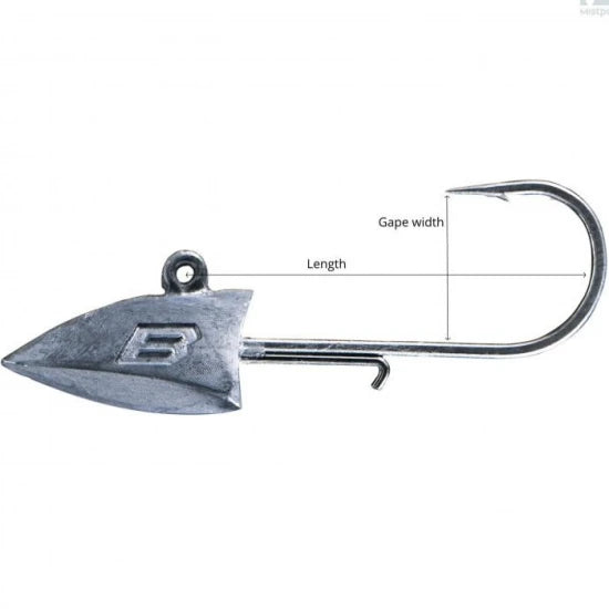 Jig Bkk Silent Chaser Prisma Darting Lrf, Nr.2, 3.5g, 5buc/pac