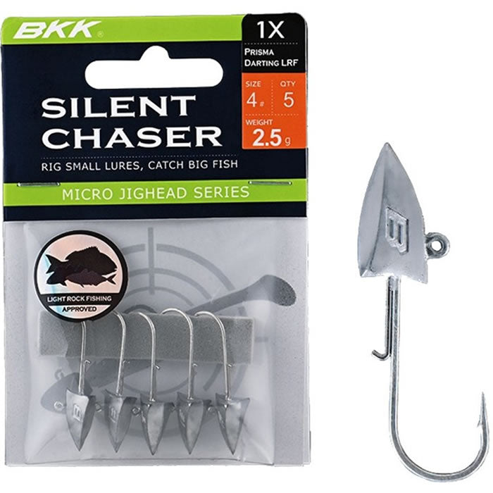Jig BKK Silent Chaser Prisma Darting LRF, Nr.4, 1.8g, 5buc/pac