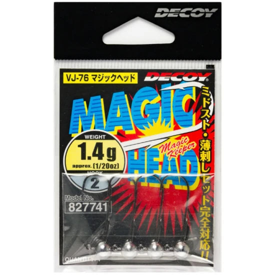 Jig Decoy Vj-76 Magic Head, Nr.2, 2.5g, 4buc/pac