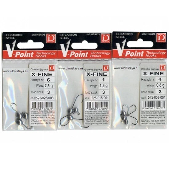 Jig Dragon V-point X-point Nr.1 2.5g