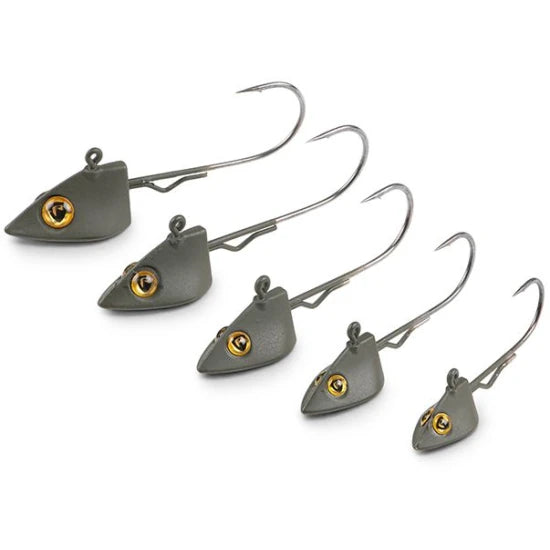 Jig Fox Rage Dart Jig Head Camo Bulk, 3g, Size 2, 3buc/pac