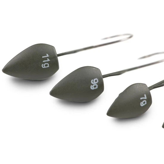 Jig Fox Rage Dart Jig Head Camo Bulk, 3g, Size 2, 3buc/pac