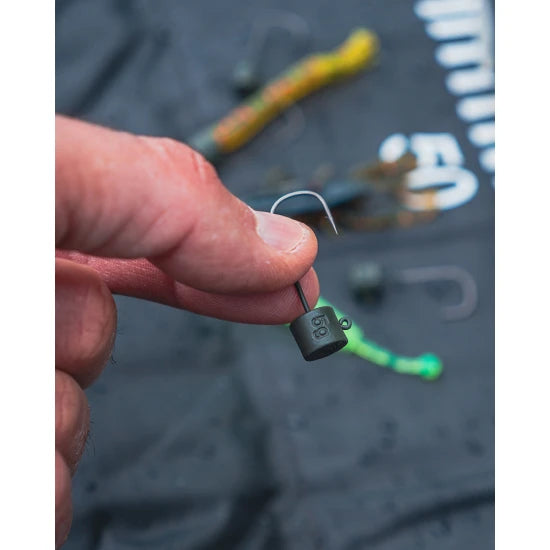 Jig Fox Rage Micro Ned Heads Camo, 4g, Size 1, 5buc/pac