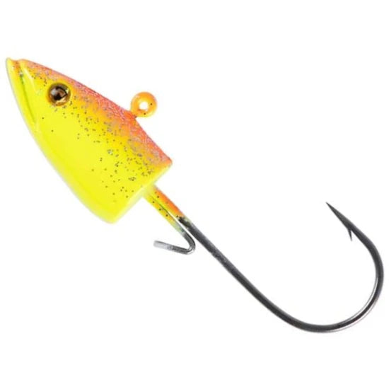Jig Fox Rage Eel Head, Tiger, Nr. 2/0, 7g, 4buc/pac