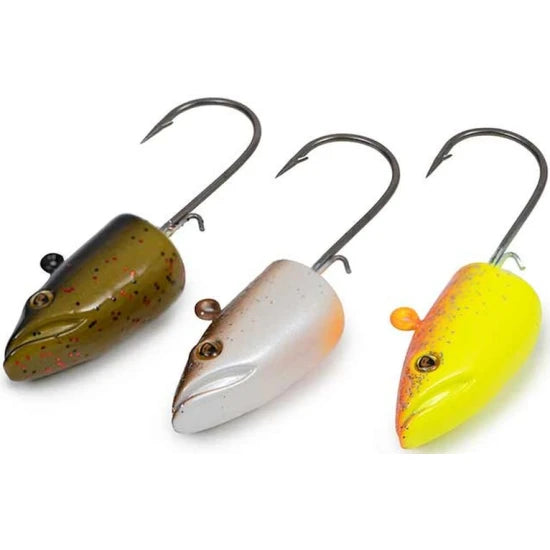 Jig Fox Rage Eel Head, Tiger, Nr. 3/0, 25g, 3buc/pac