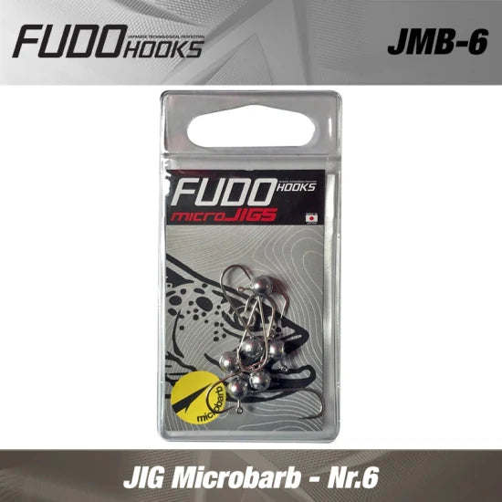 Jig Fudo Microbarb Nikel Nr.6 0.7g 6buc/plic