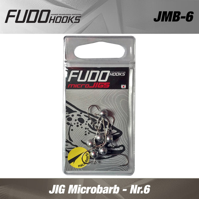 Jig Fudo Microbarb Nikel Nr.6 1.0g 6buc/plic