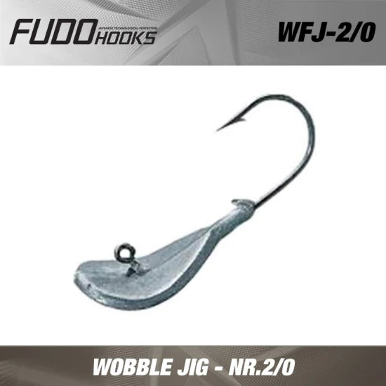 Jig Fudo Wooble Bn Black Nickel Nr.2/0  7g 6buc/plic